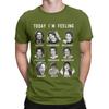 Mens TShirts Timothee Chalamet Funny Feelings Fun Pure Cotton Tees Short Sleeve T Shirts O Neck Tops Plus Size