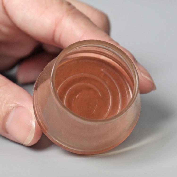 20pcs Chair Leg Floor Protectors Padding Round Chair Leg Covers Protective Chair Feet Sleeves for Round Furniture Legs