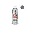 Peinture spray acrylique - Pinty Plus - Gris Fer RAL 7011 - 400ml - Séchage ultra rapide - Intérieur/extérieur