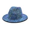 Fedoras Rhinestone Fedora Hat for Women Gemstone Fedoras Jazz Top Hat Winter Handmade Performance Hat Party Hat Jackson Hats