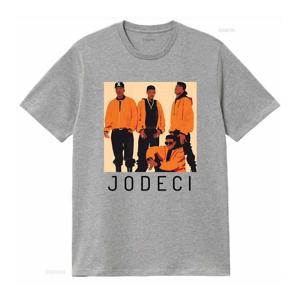 Jodeci T Shirt 90s R B Jersey Vintage Washed Versatile Fashion Streetwear Designer Clothes Top For Everyday Wear Stretched