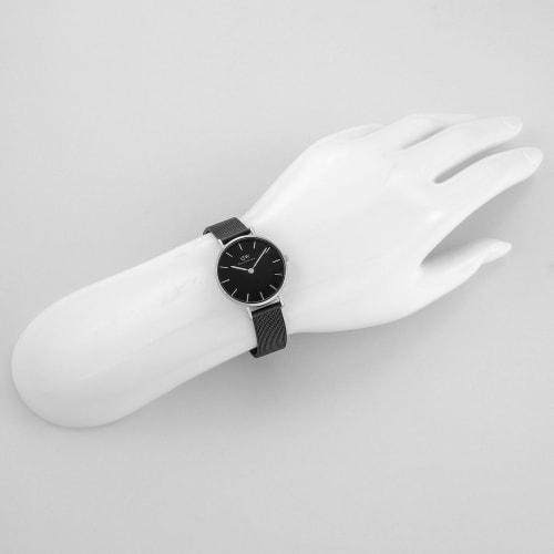 Daniel Wellington Classic Petite Black Ashfield Watch DW00100246 Black