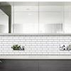 Waterproof Wallpaper Self Adhesive Peel and Stick 3D Tile Sticker Wall Tiles Kitchen Bathroom