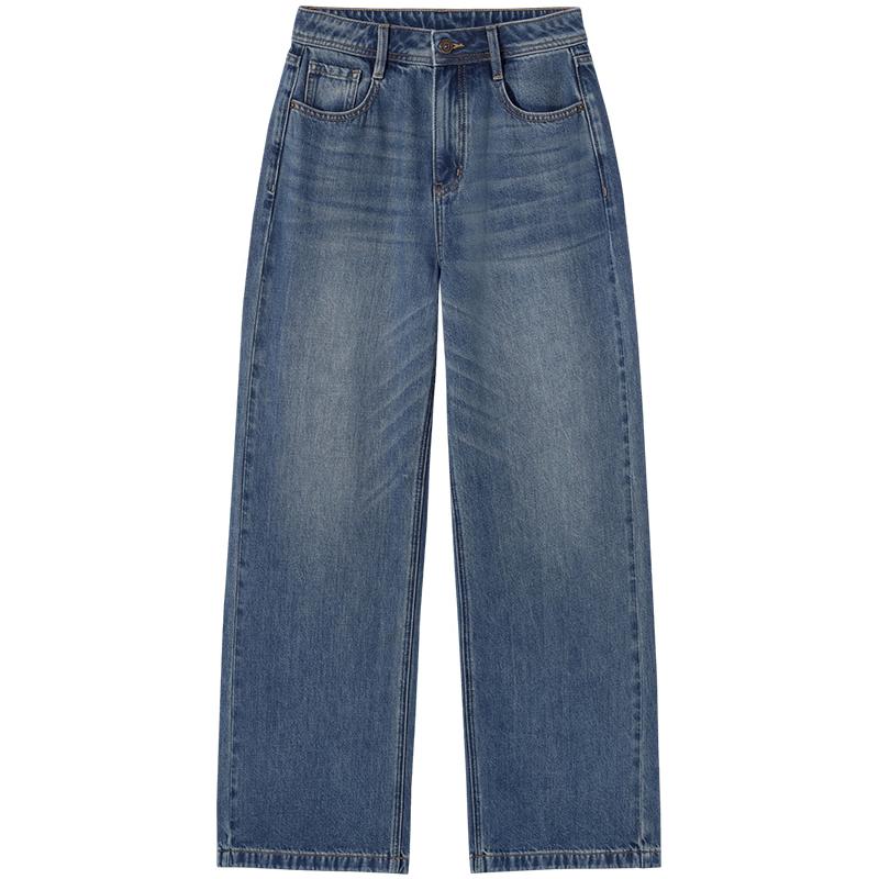 Hotwind Women's Loose Straight-Leg Jeans F06W26101