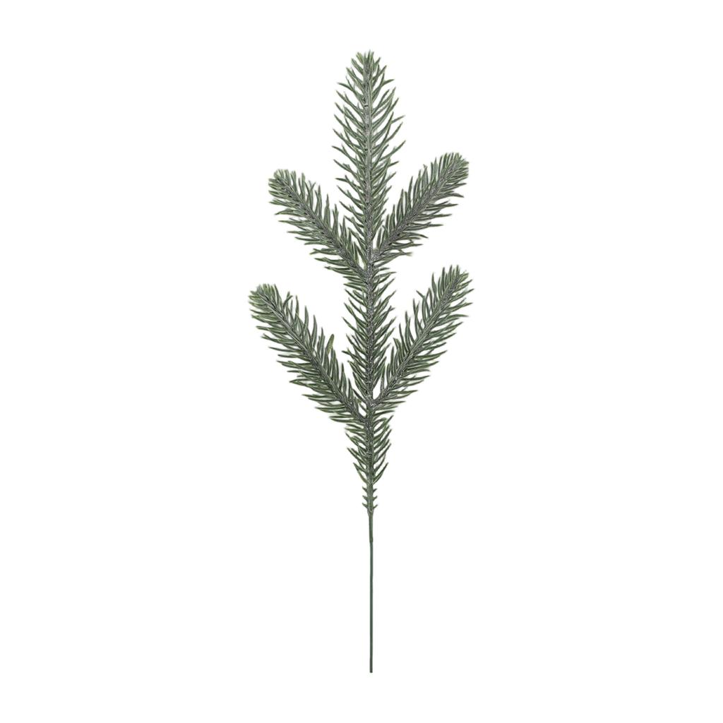 24pcs Simulated Christmas Branches, Simulated Green Plants, Christmas Home Garden Decorations, Christmas Tree Decorations