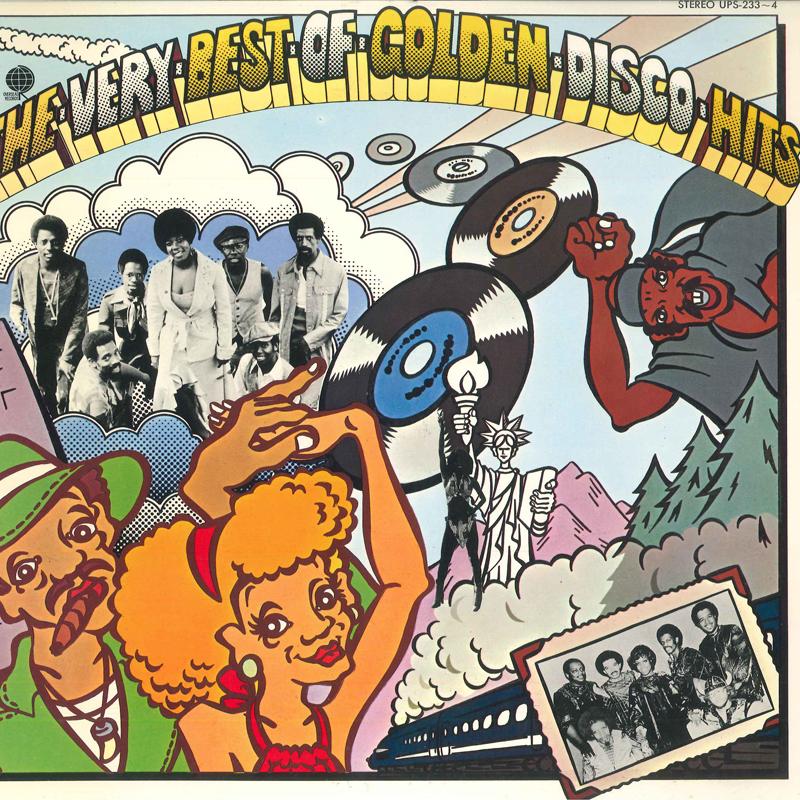 LP Record VARIOUS - Very Best Of Golden Disco Hits UPS2334 TEICHIKU 1976 Japan Dance & Electronica Used