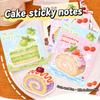 120 Sheet Cute Cake Dessert Sticky Notes Kawaii Pastry Memo Pad Chocolate Cake Sticky Notes For Journaling Planner School Office