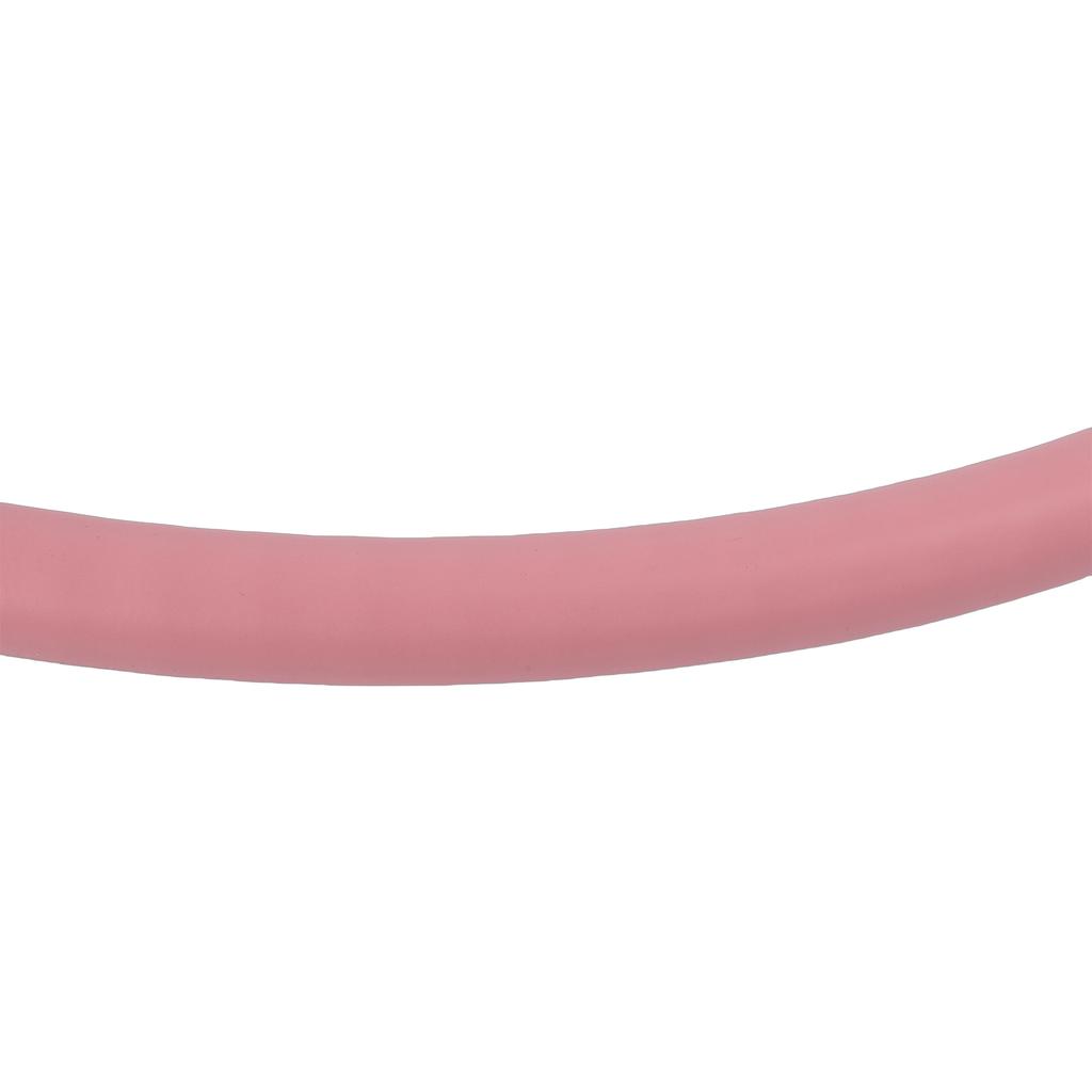 Exercise Hoop for Adults Detachable 8 Sections Weighted Fitness Hoops Portable Home Workout Pink