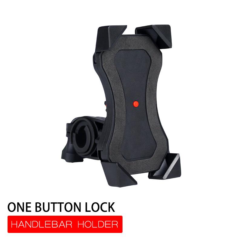 Bicycle Phone Mount Stand Bike Phone Holder Handlebar Universal Mobile Phone Holder for Bike Motorcycle ABS