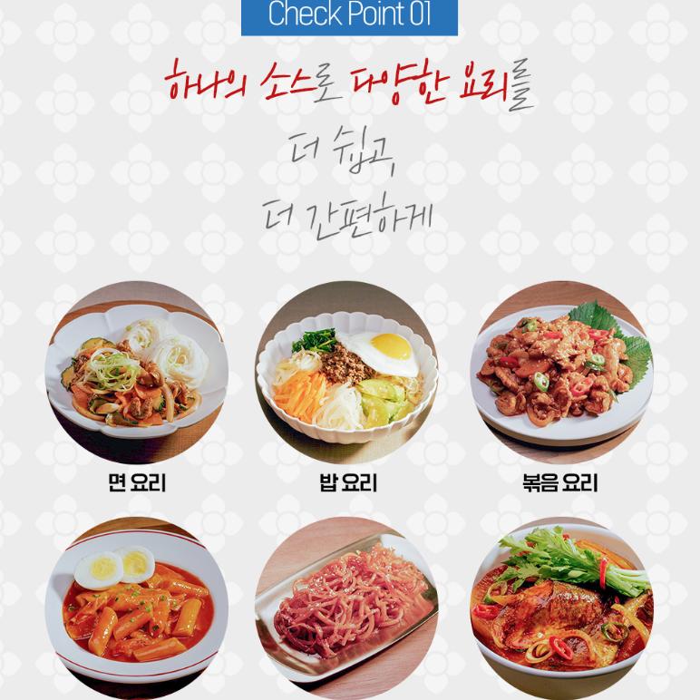 [Set] Paldo Signature Bibimjang Sweet & Spicy Sauce Sticks (30g X 20 Pcs) - Portable Authentic Korean Dressing