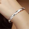 Fashion Light Luxury Twisted Open Bangle Bracelet For Women