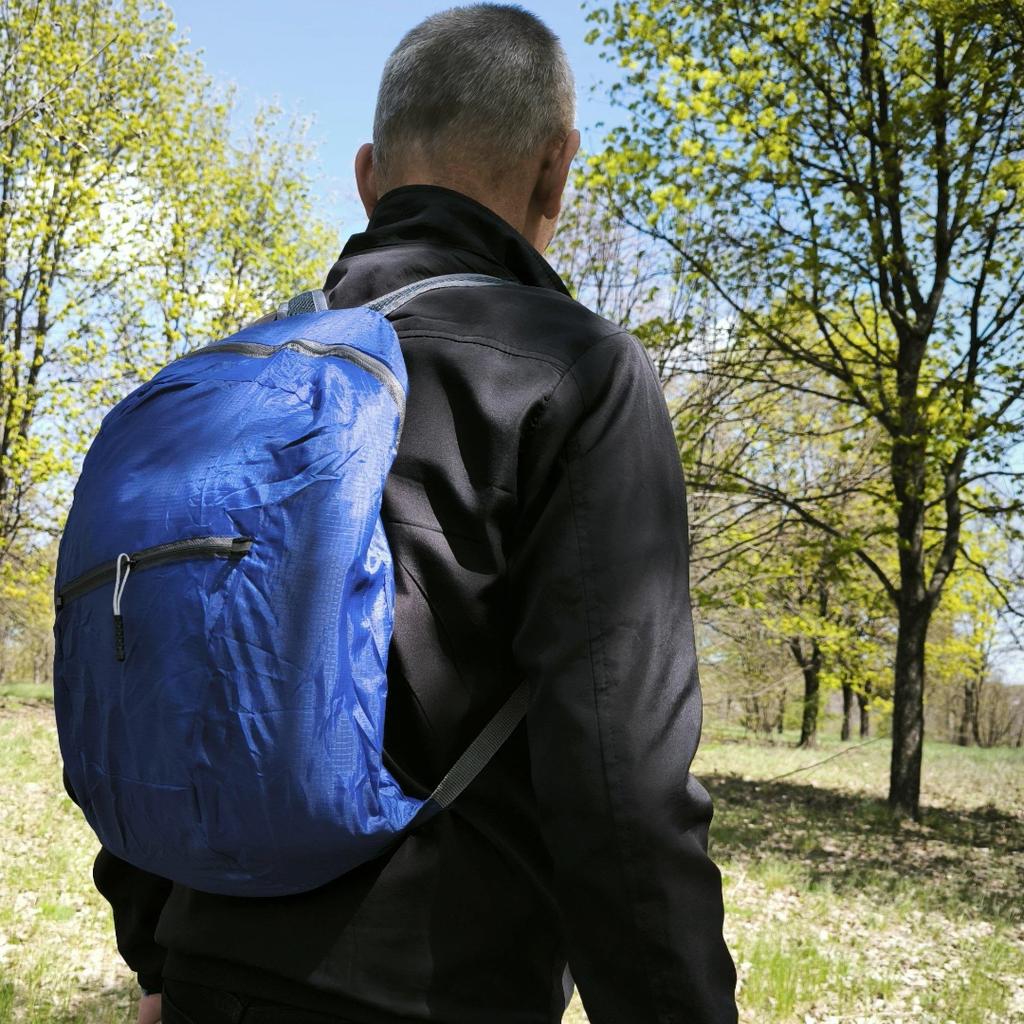 Ultraleichter faltbarer Rucksack – Kompakter Tagesrucksack für Reisen, Outdoor-Wanderungen und den täglichen Gebrauch