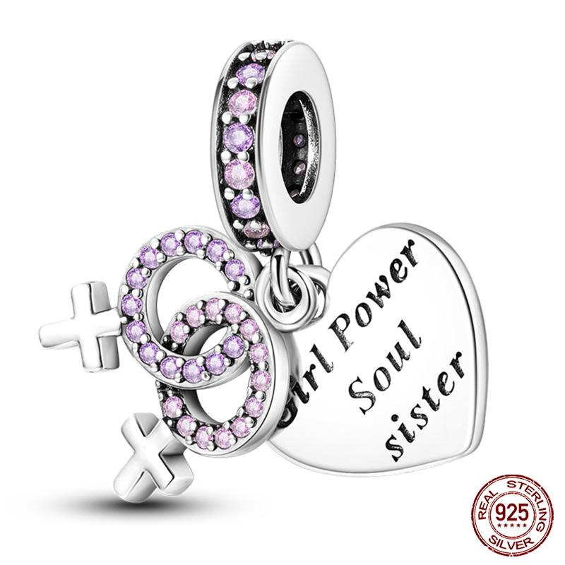 New In Real Copper Boys And Girls Bicycle Charms Beads Fit Qikaola Original Bracelets Fine Diy Jewelry Making