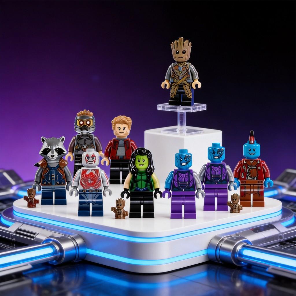 Guardians Of The Galaxy 2 Bausteine Spielzeug mit DIY-Montage für kreatives Kinderspiel