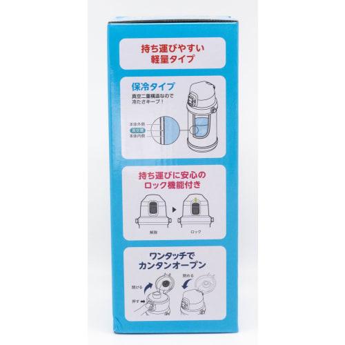 OSK Doraemon Direct Stainless Steel Bottle SBR-600D Light Blue [SBR-600D]