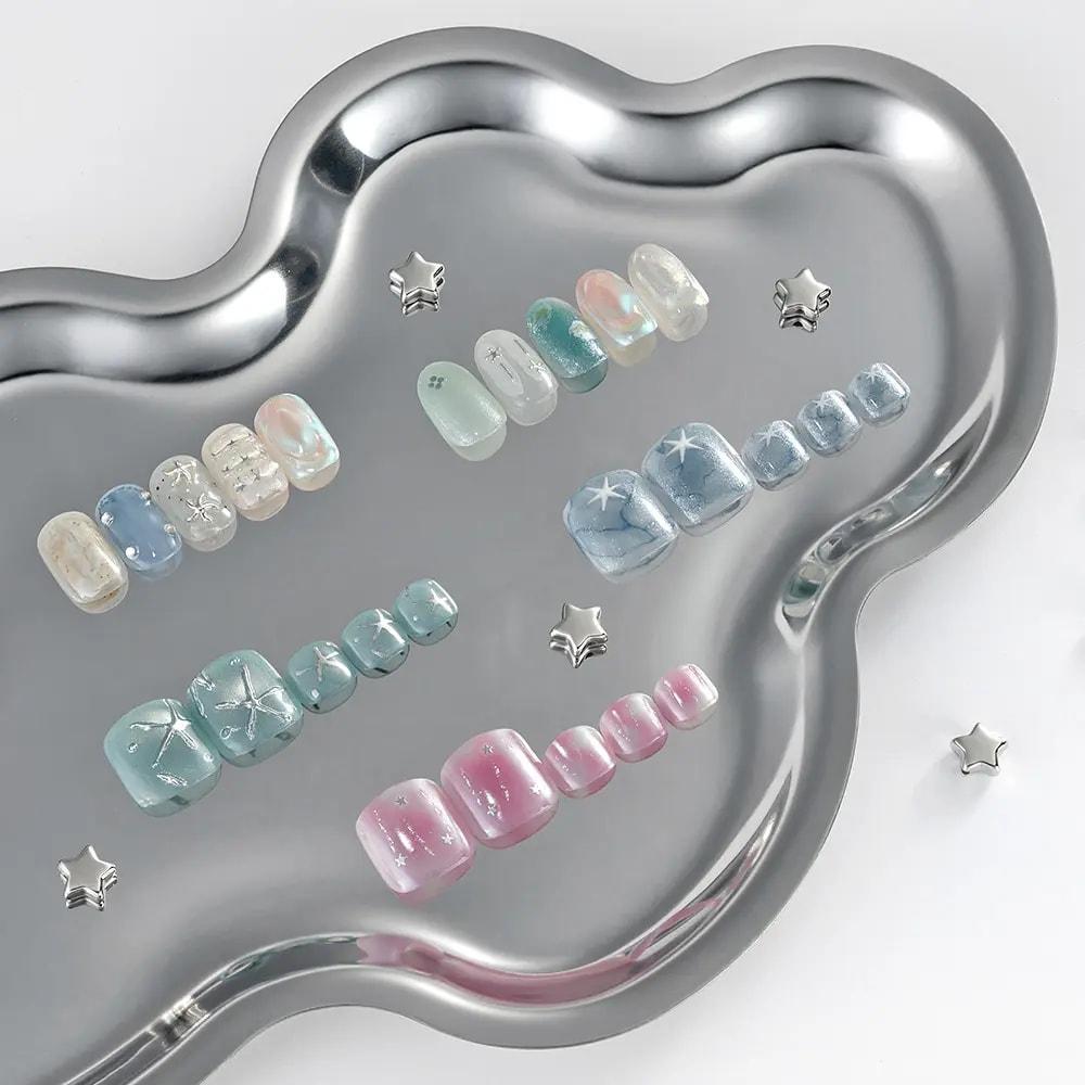 [NEW/Jang Won-young Pick] Desingdiva Magic Press Nail Salon Collaboration Nail