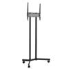 Rolling TV Stand Mobile TV Cart Holds Up To 88 Lbs for 32-65 Inch Screens