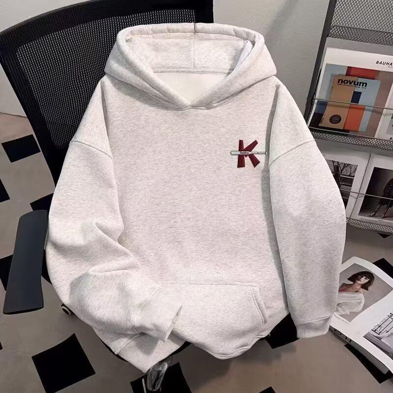 Men's Autumn Retro Chinese National Tide Hooded Sweatshirt - Casual Loose Pullover Outerwear