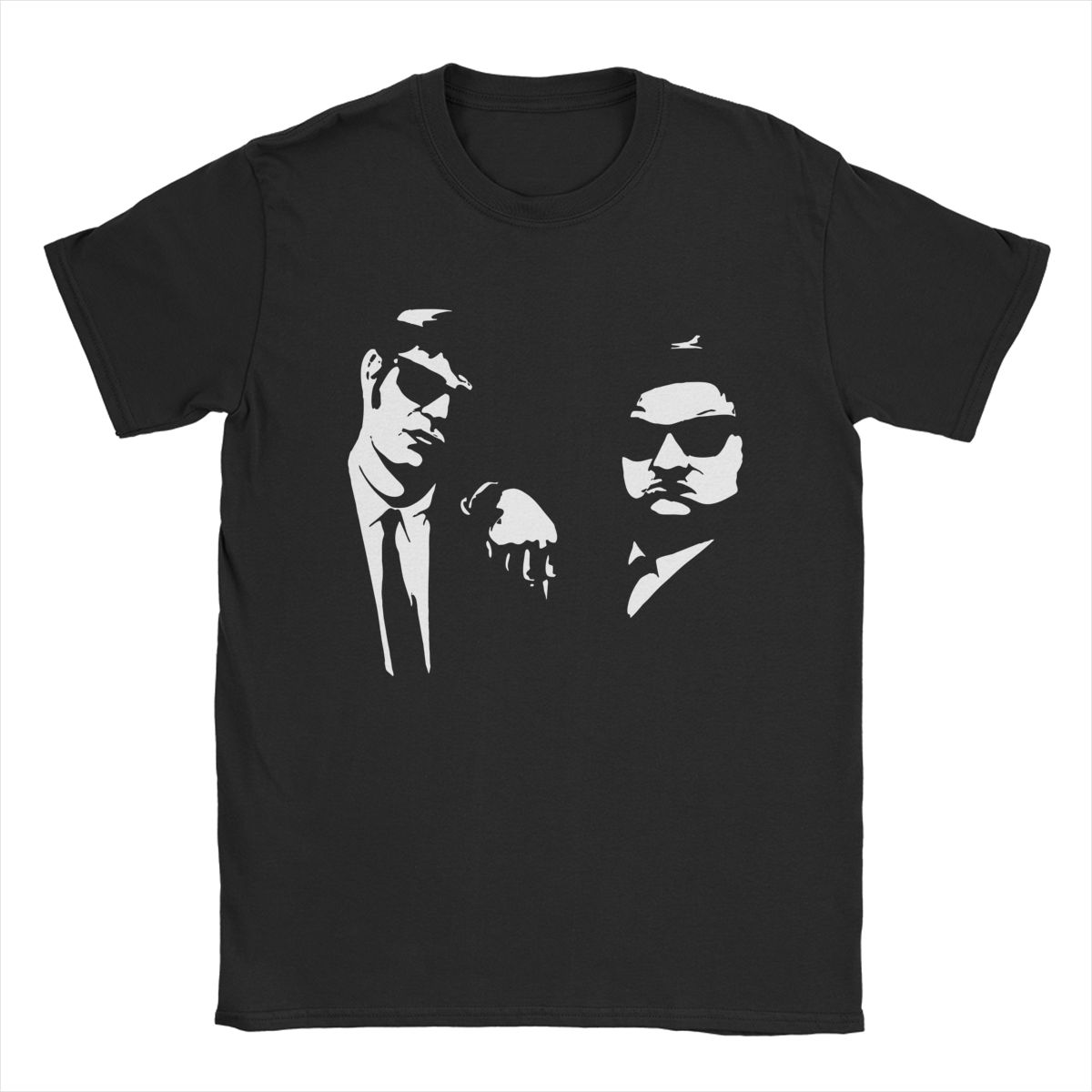 

The Blues Brothers Men T Shirts Novelty Tee Shirt Short Sleeve O Neck T-Shirts 100% Cotton Printing Clothing L