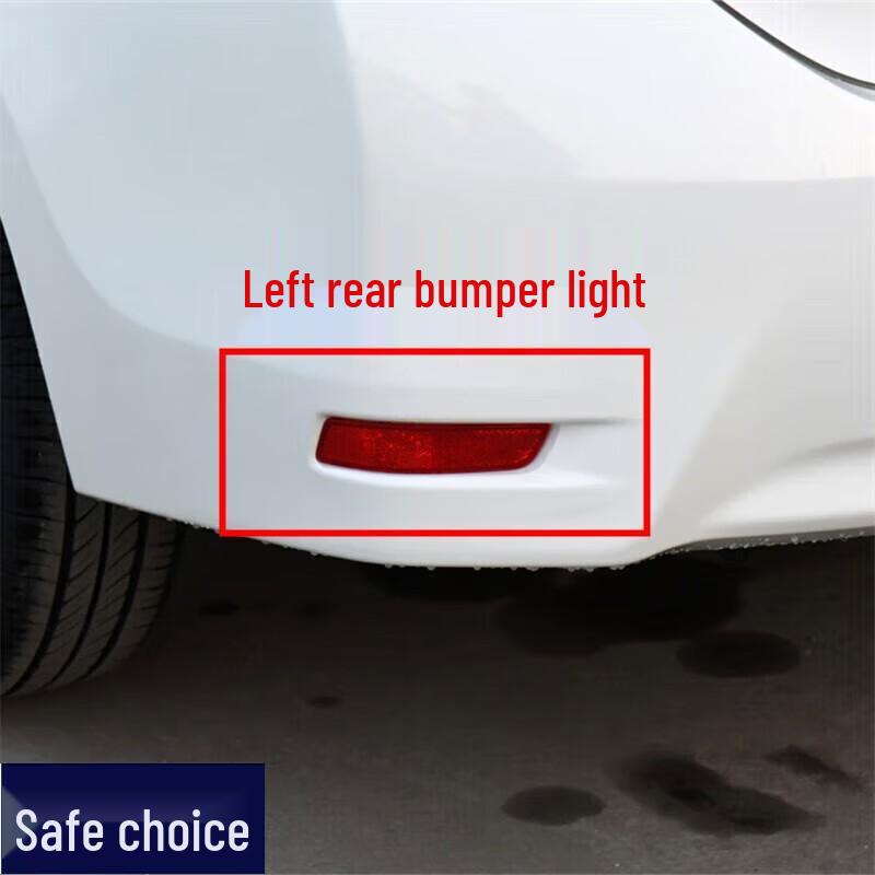 

Rear Bumper Light Reflector for 2014-2018 Toyota Corolla Models Headlight Assembly + 1