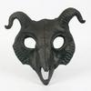 Maschera Creativa Integrale di Capra con Corna Festa Festival Cosplay Accessori Costume Halloween Teschio di Pecora Maschera con Corna di Ariete