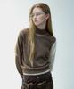 Yusentig Mock Neck Color Block Knit Pullover Ak4Ap64093