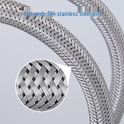 Langzhiwen 304 Stainless Steel Braided Water Inlet Hose