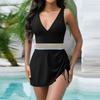 Women's One-piece Fashionable And Sexy Swimsuit With Bra Pads And No Steel Support