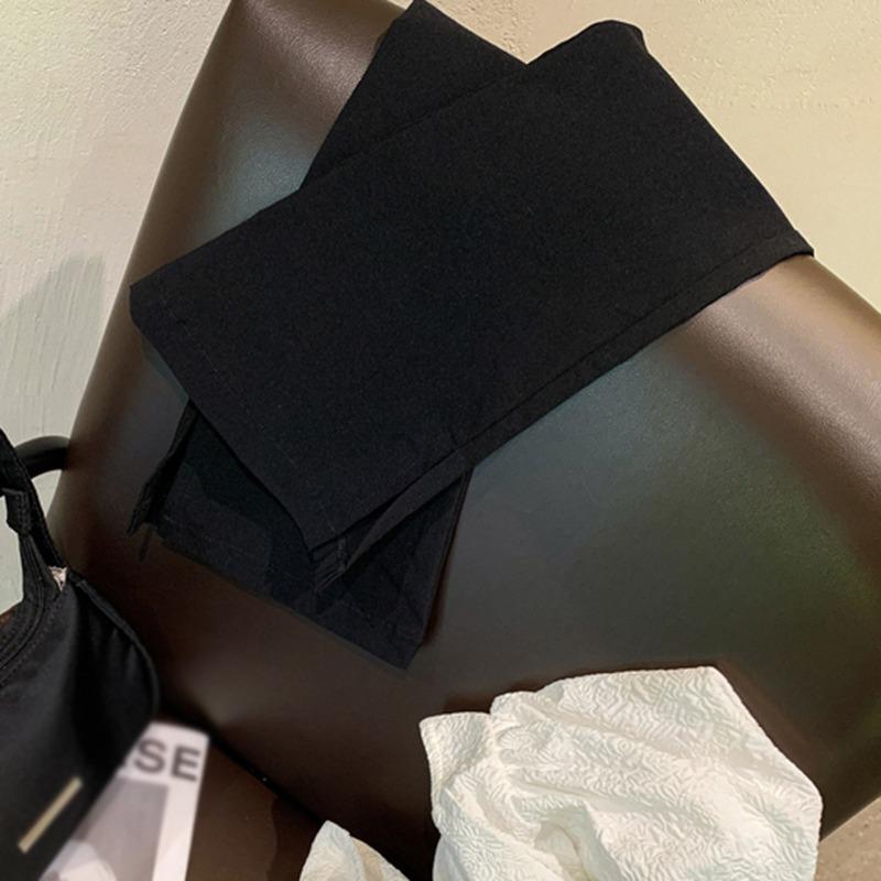 Kids Girls Trousers Black Flared Dance Pants