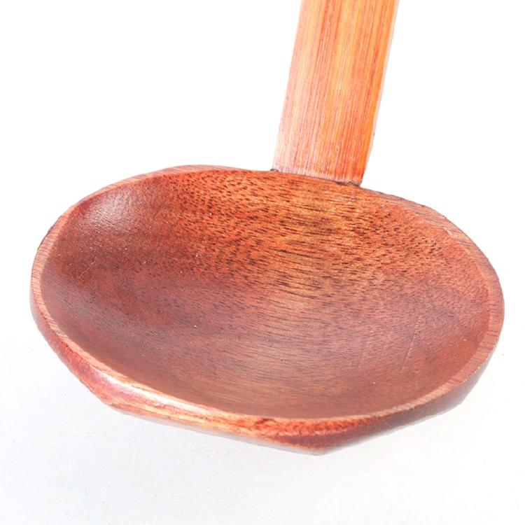 Noodles Soup Spoon Strainer Kitchen Ladles Soup Spoon Wood Serving Spoons Cooking Utensils with Long Straight Handle