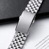 316L Solid Stainless Steel Watch Clasp 18/20/22mm Luxury Adjustable Folding Buckle Premium Metal Clasp Watch Repair Accessories
