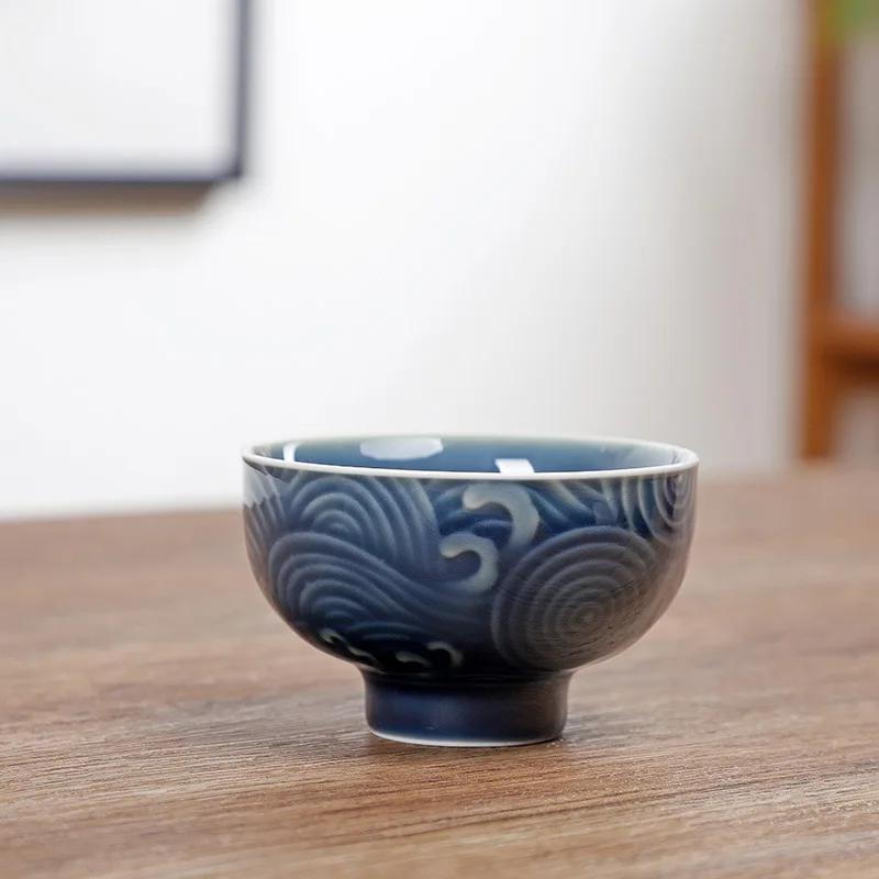 

Retro Simple Master Cup Kung Fu Teacup Personal Cup Kung Fu Tea Tasting Bowls Bubble Tea Cup