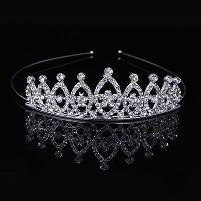 Crystal Wedding Tiaras Bridal Tiara Crown Headbands Women Girl Headpiece Prom Hair Ornaments Wedding Head Jewelry Accessories