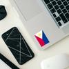 3Pcs Philippines Flag Stickers Waterproof Car Body Bumper Rear Window Moto Wall Laptop Personality DIY Decoration Vinyl Decals