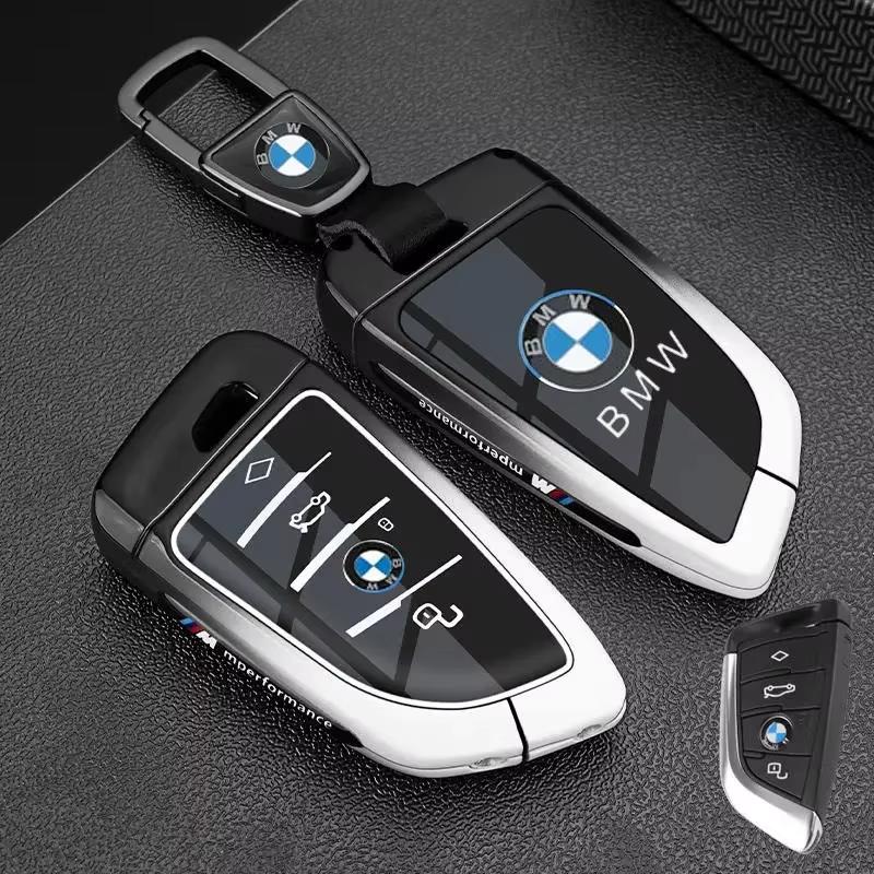 Car Key Case Cover Shell For BMW 1 2 3 4 5 6 7 Series X1 X3 X4 X5 X6 X7 F20 G20 G30 G05 G11 F15 F16 G01 G02 F48 Auto Accessories