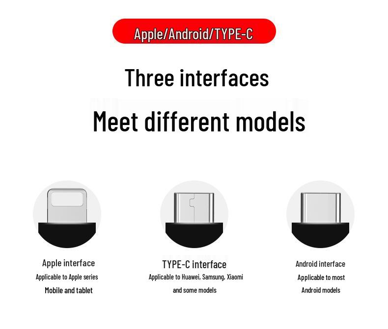 Dual USB Fast Car Charger with Retractable Cable for Huawei and Apple Devices