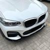 3Pcs Front Bumper Spoiler Lip For BMW X3 G01 X4 G02 M-Pack 2018 2019 2020 2025 Glossy Black Front Lower Splitter Blade