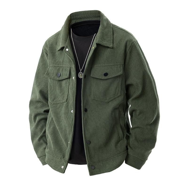Spring and Autumn New Lapel Jacket Men's Youth Casual Trend Jacket