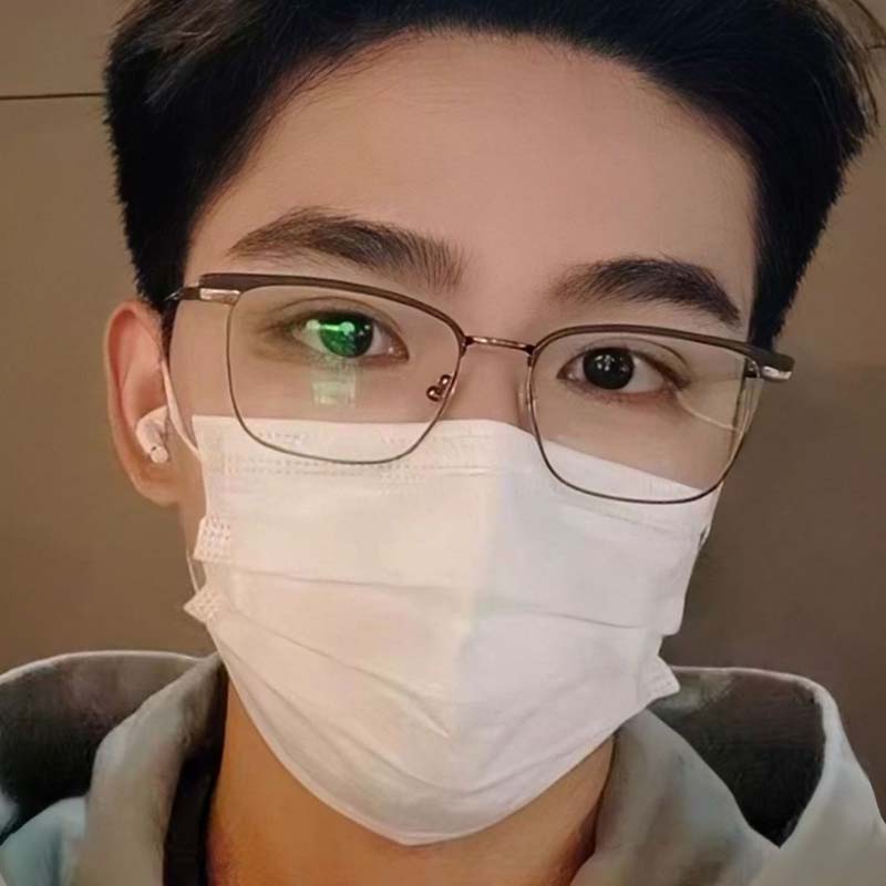 Luxury Business Myopia Glasses for Men Half Frame  Anti Blue Light Computer Glasses Oversized Eyewear Diopters -1.0 To -4.0