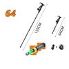 Trekking Poles Shock Absorption Foldable Ultralight Hiking Pole Suitable For Outdoor Camping Mountaineering Backpacking And Trip