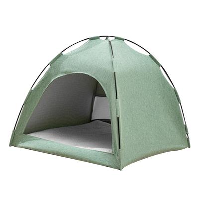 Tente Lit pour Chat Grand Espace Respirant Confortable Lavable Maison Tente pour Animal de Compagnie Chat Chien Toutes Saisons