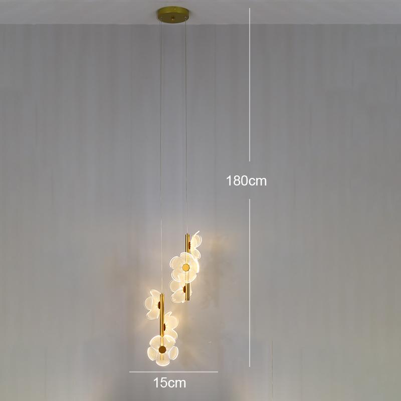 Lustre LED Pendant Light Fixture Nordic Hanging Lamps For Ceiling Bedside Bedroom Home Children's Room Decoration Pendant Lamp