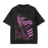 Short Sleeved Round Neck Tshirt Men Clothing Tees Mens TShirt My Chemical Romance Long Live the Black Parade Skeleton Washed