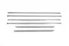 Glass Edging (6 Pcs, Stainless Steel) for Fiat Freemont