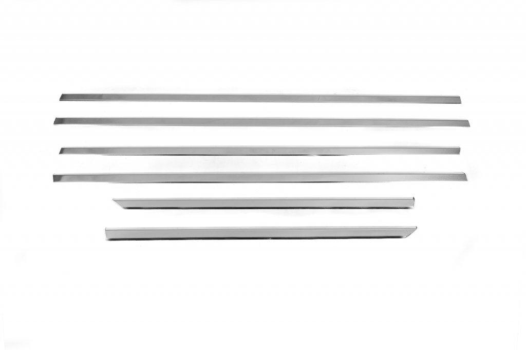 Glass Edging (6 Pcs, Stainless Steel) for Fiat Freemont