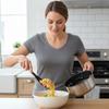 1/2pc Silicone Spatula Cooking Spoon with Wooden Handle Multi-function Spoons Nonstick Spatulas Easy to Clean for Baking Cooking