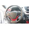 Steering Wheel Decor Cover Trim For Lexus ES250 300h 350 19-23 Red Carbon Fiber