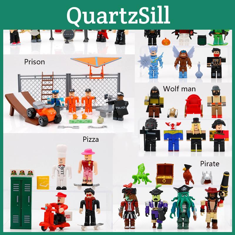 Styles Divers Accessoire de Personnage de Jeu Roblox Mini Figurines d'Action Poupées Cadeau Idéal pour Enfants Jouet