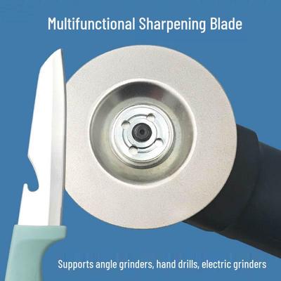 Superfine Carborundum Sharpening Stone for Kitchen Knives, Scissors, Blades, Electric Drills