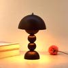 Retro Mushroom Gourd Touch Table Lamp, USB 3‑Color Ambient Night Light, Desktop Decor Gift Lamp for Bedroom, 3 Colors Available